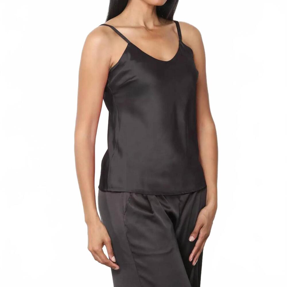 NEW PAPARAZZI nagoya reversible camisole in brown multi